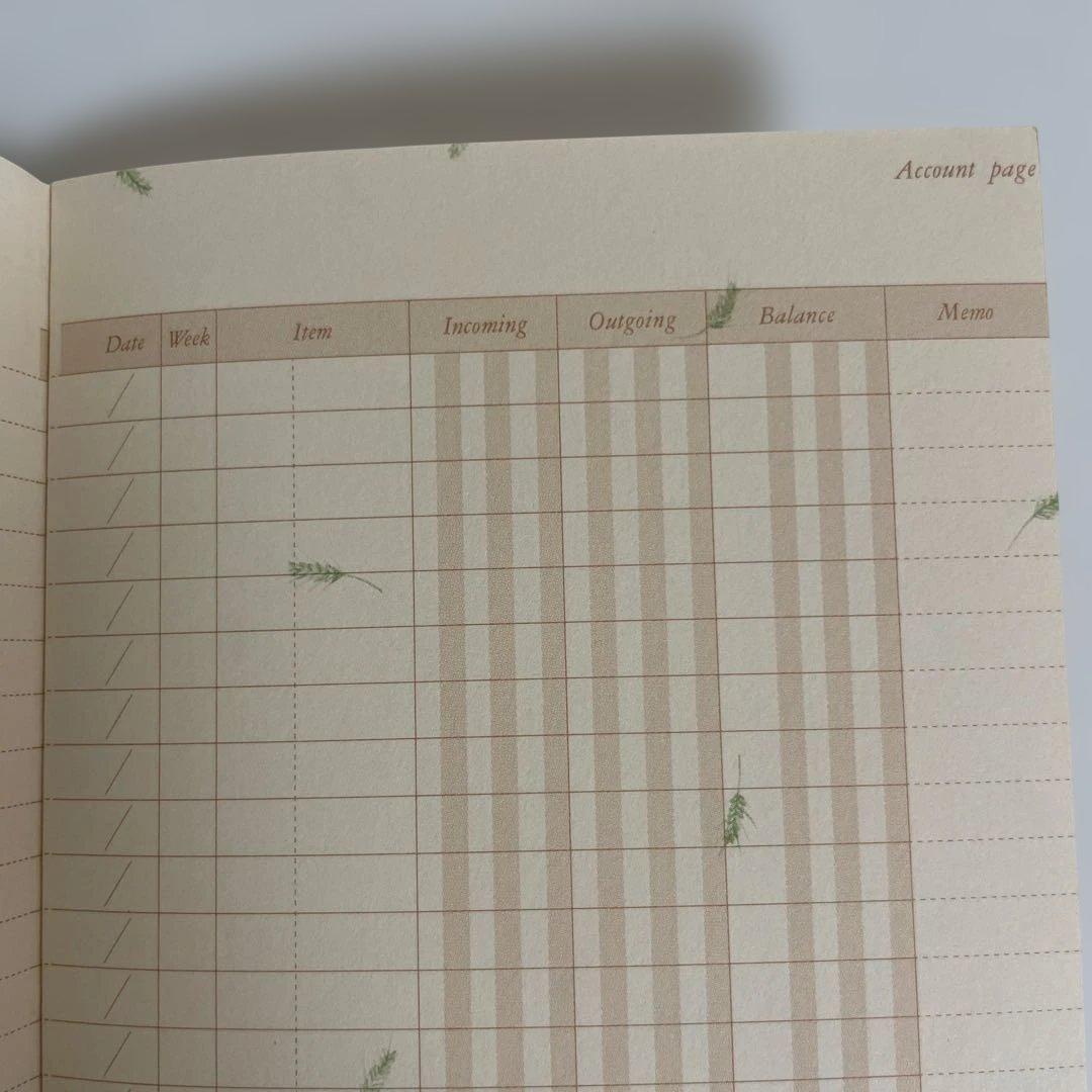 【匿名配送】未使用ACCOUNT BOOK アカウントブック お小遣い帳　レア