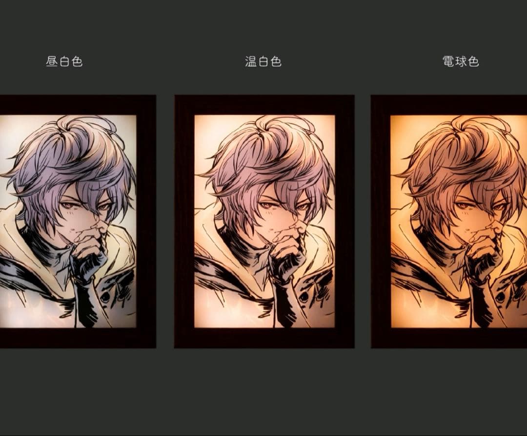 グラブルフェス2025 ライティングアート ルシフェル サンダルフォン