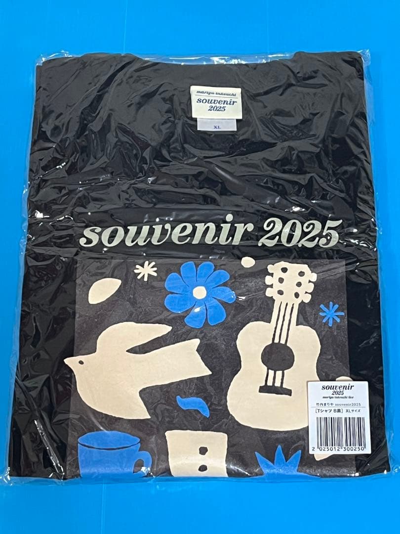 竹内まりや souvenir2025 XL まりや ライブTシャツ黒 オマケ