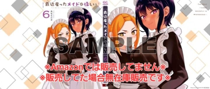 【非売品】最近雇ったメイドが怪しい 特典 ブックカバー 6枚セット☆ゲーマーズ☆