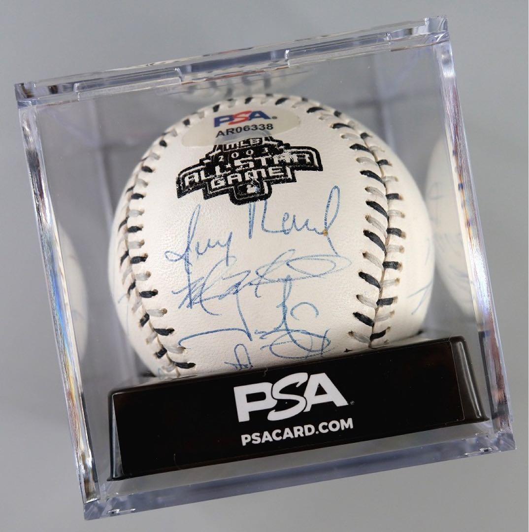 イチロー他22名 03年オールスターチーム 直筆サインボール（PSA）/大谷翔平