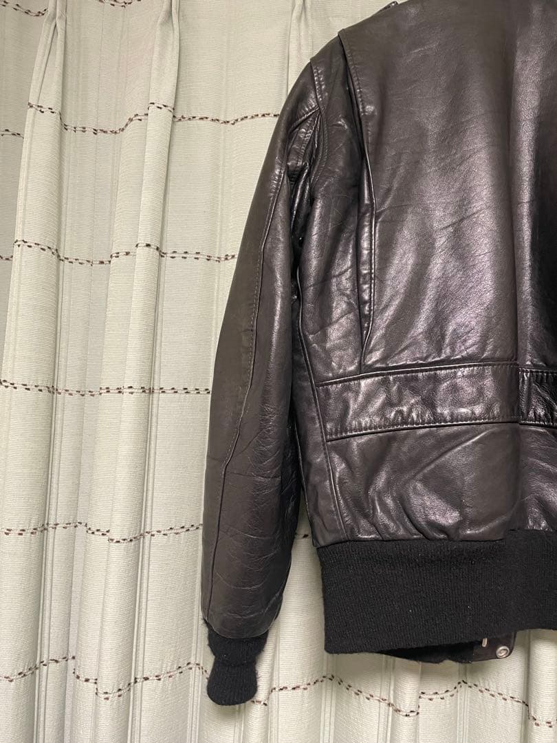 Schott A-2 フライトジャケット USA製 サイズ36 本革ライナー付き