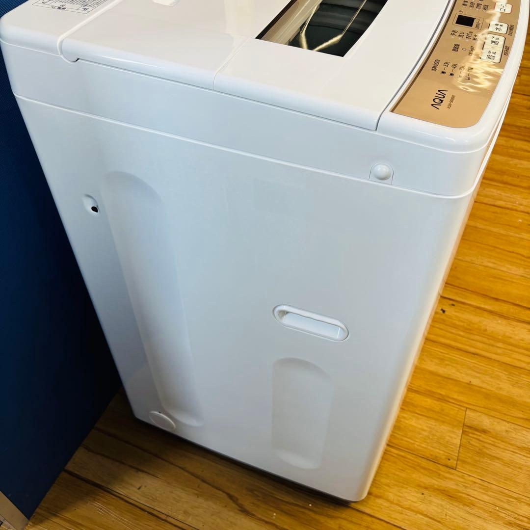 AQUA アクア 6.0kg 全自動洗濯機 AQW-S6M(W) 2022年製
