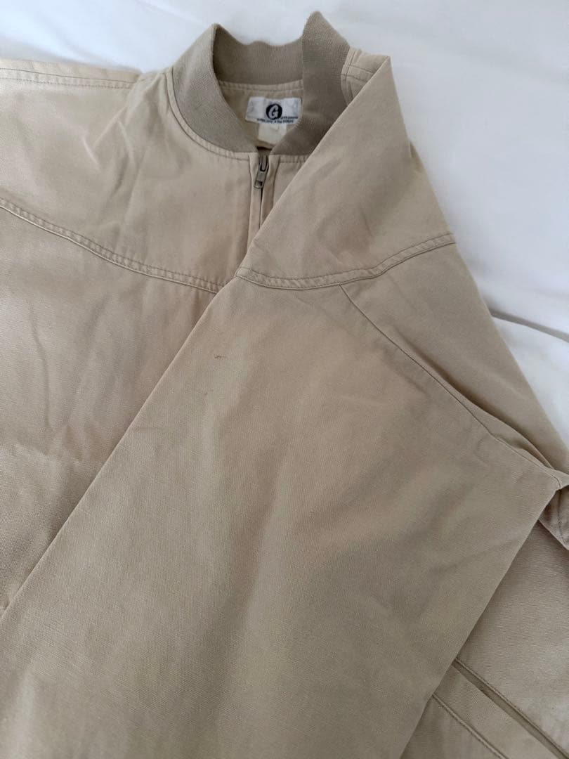 90s GOODENOUGH キャップショルダージャケット ベージュ S - メルカリ