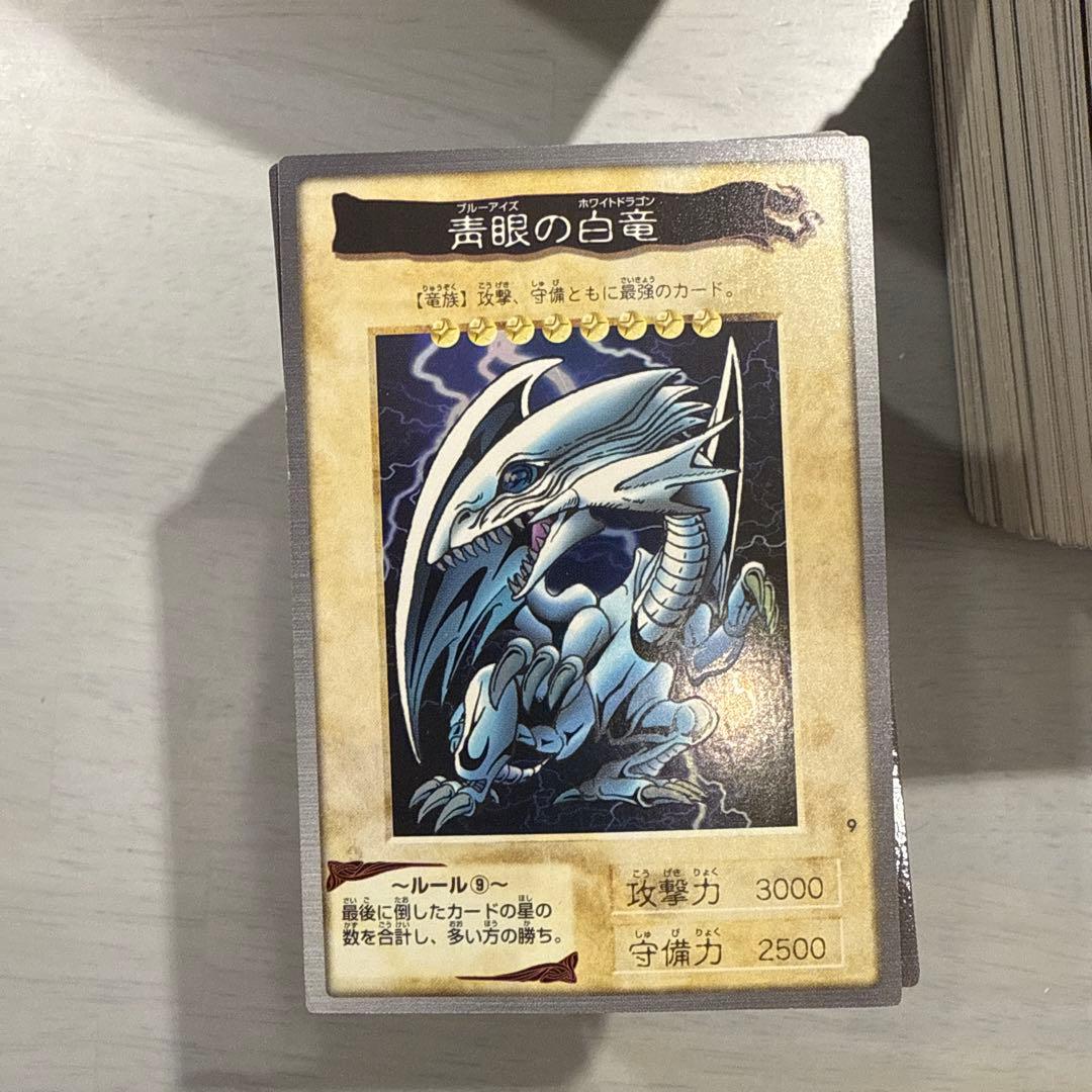 青眼の白龍　遊戯王　バンダイ版　ルールカード　まとめ売り　箱付き
