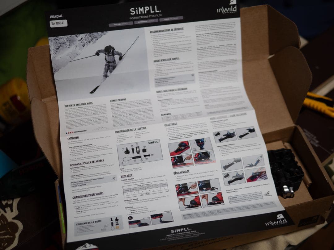Inwild SiMPLL テレマーク ビンディング NTN TTS - メルカリ