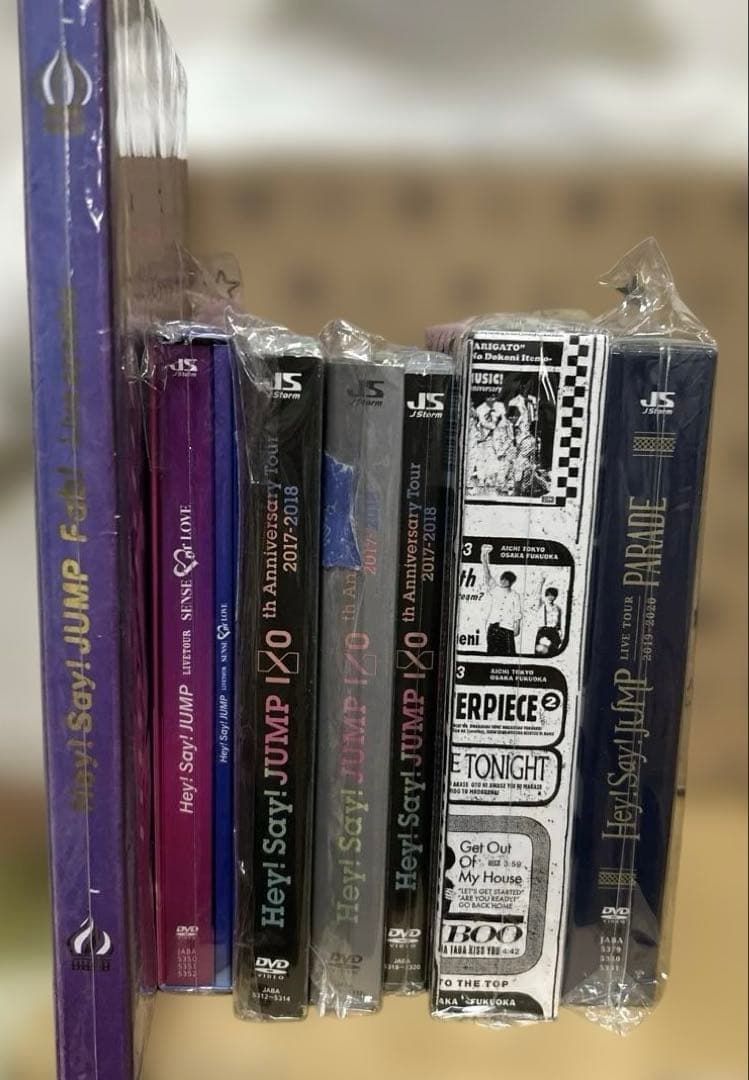Hey!Say!JUMP ライブDVD 5点・9ぷぅ 11体 豪華まとめセット