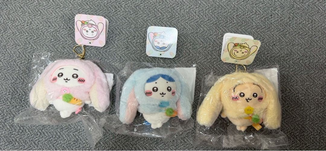 ちいかわ 台湾台北店限定 ロップイヤーなマスコット3点セット - メルカリ