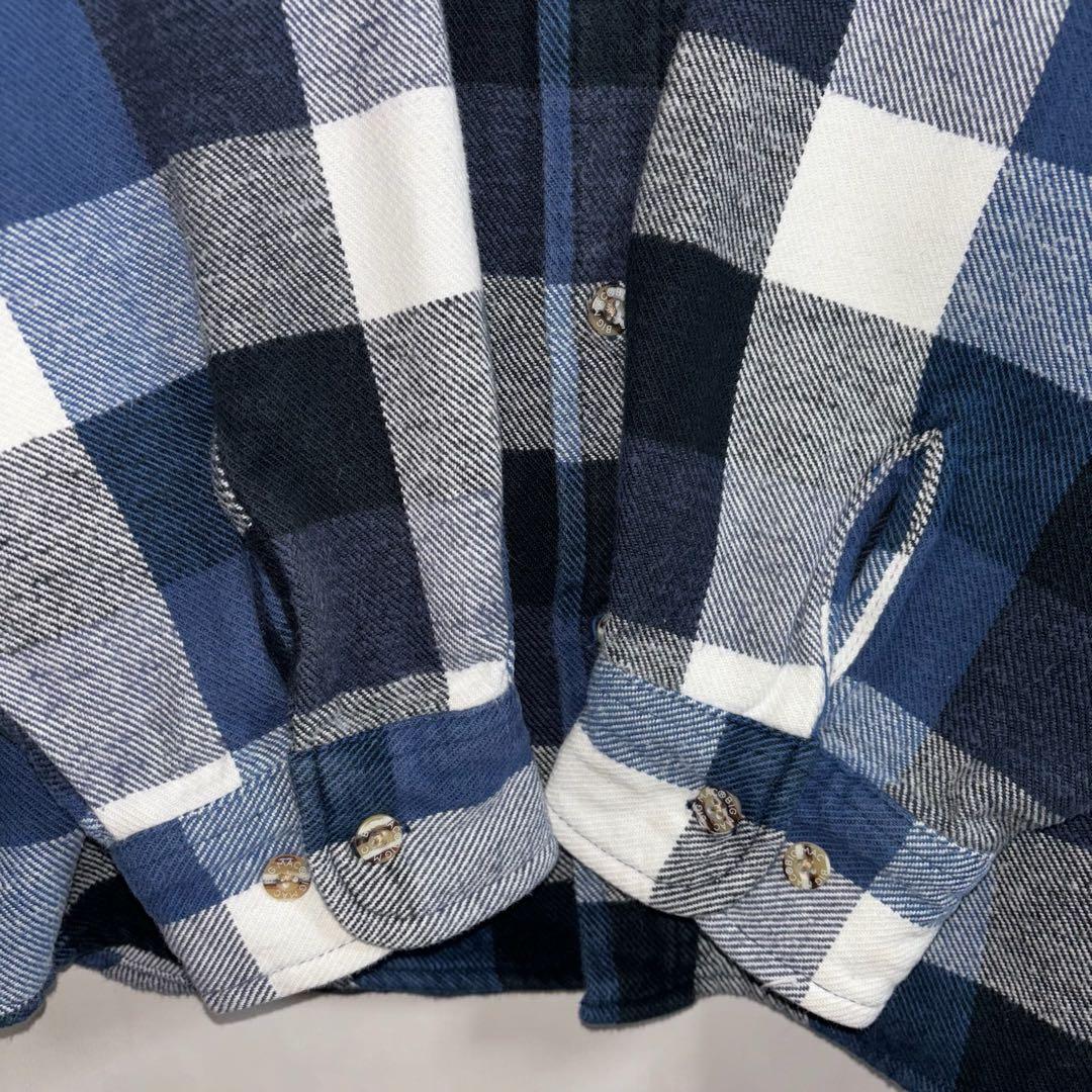 a*s様 《オーバーサイズ》BIG MACビッグマックチェックネルシャツヘビネル