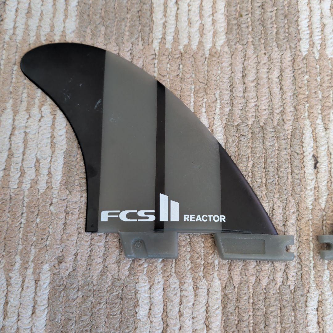 FCS REACTOR トライフィン M ネオグラス グレー/ブラック - メルカリ