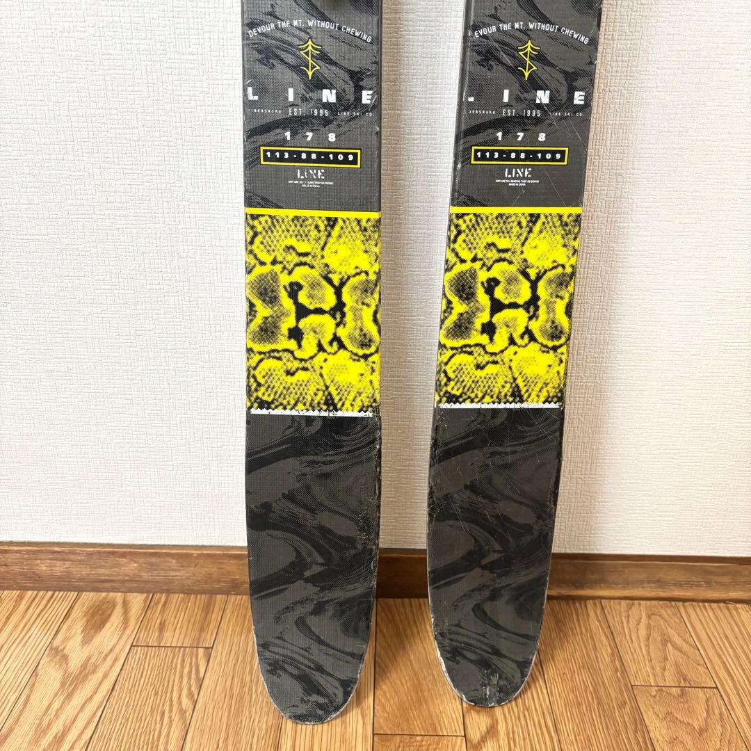 LINE（ライン）スキー TIGER SNAKE タイガースネーク 178cm - メルカリ