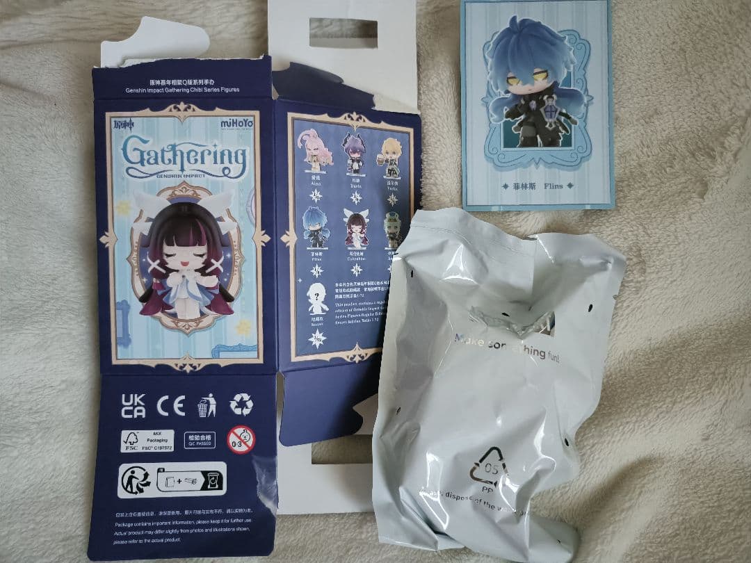 原神　フィギュア　POPMART フリンズ　ファルカ　コロンビーナ