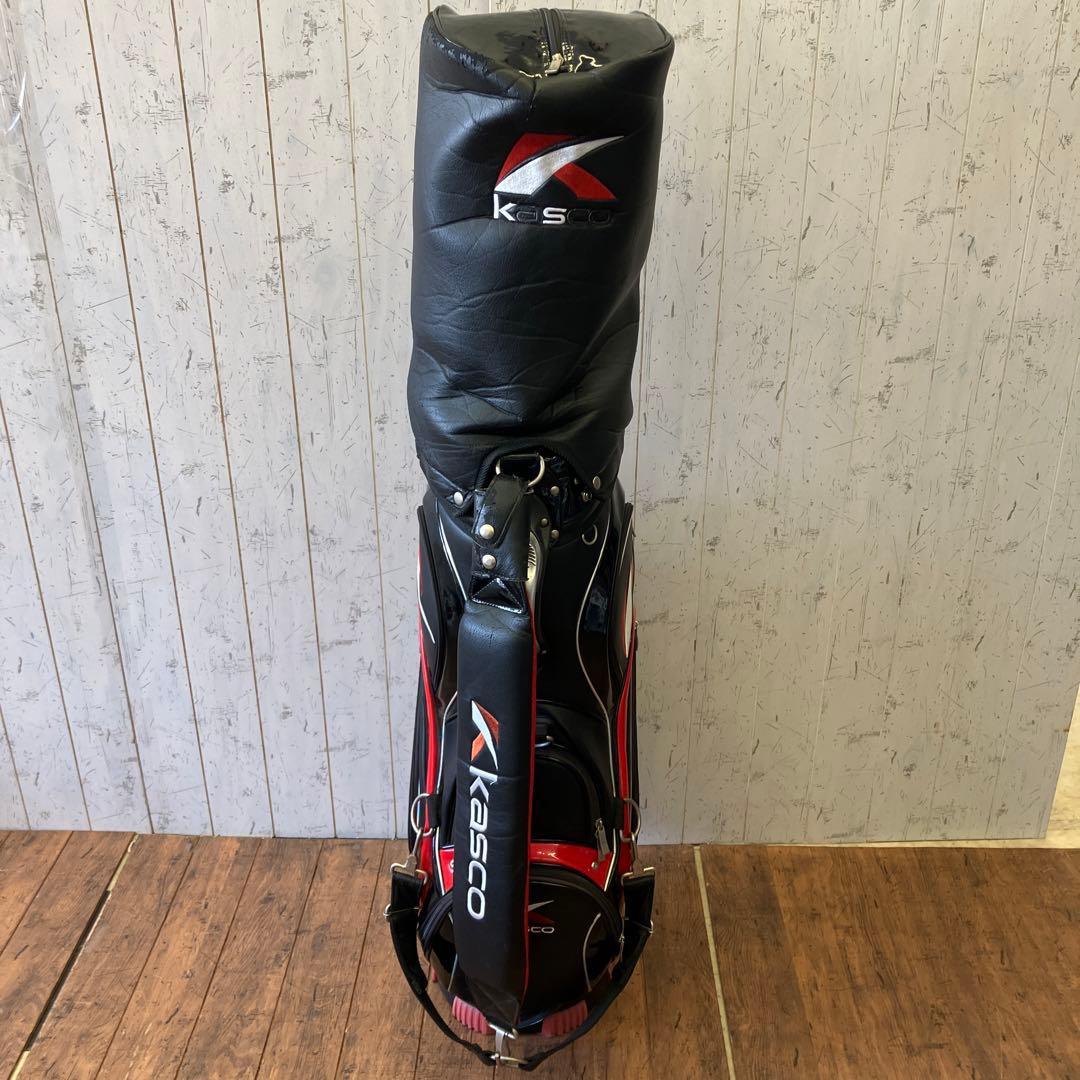 Kasco キャスコ プロモデル エナメル キャディバック 7口 ゴルフバッグ