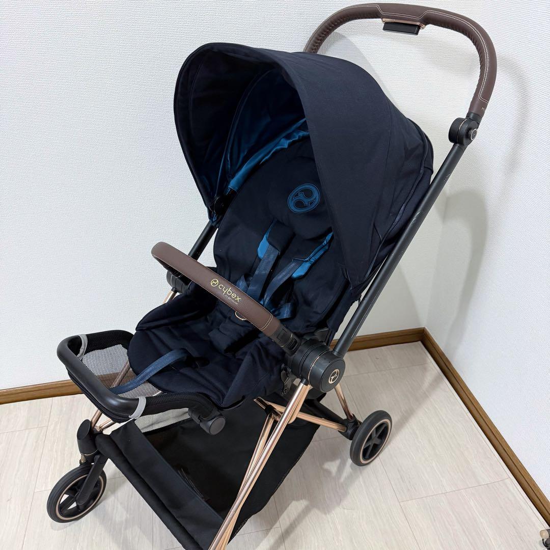 美品】Cybex ミオス JP3 ローズゴールド ワンプルハーネス ベビーカー