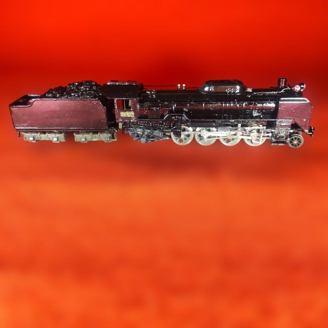 D51動作確認済み、蒸気機関車、HOゲージ