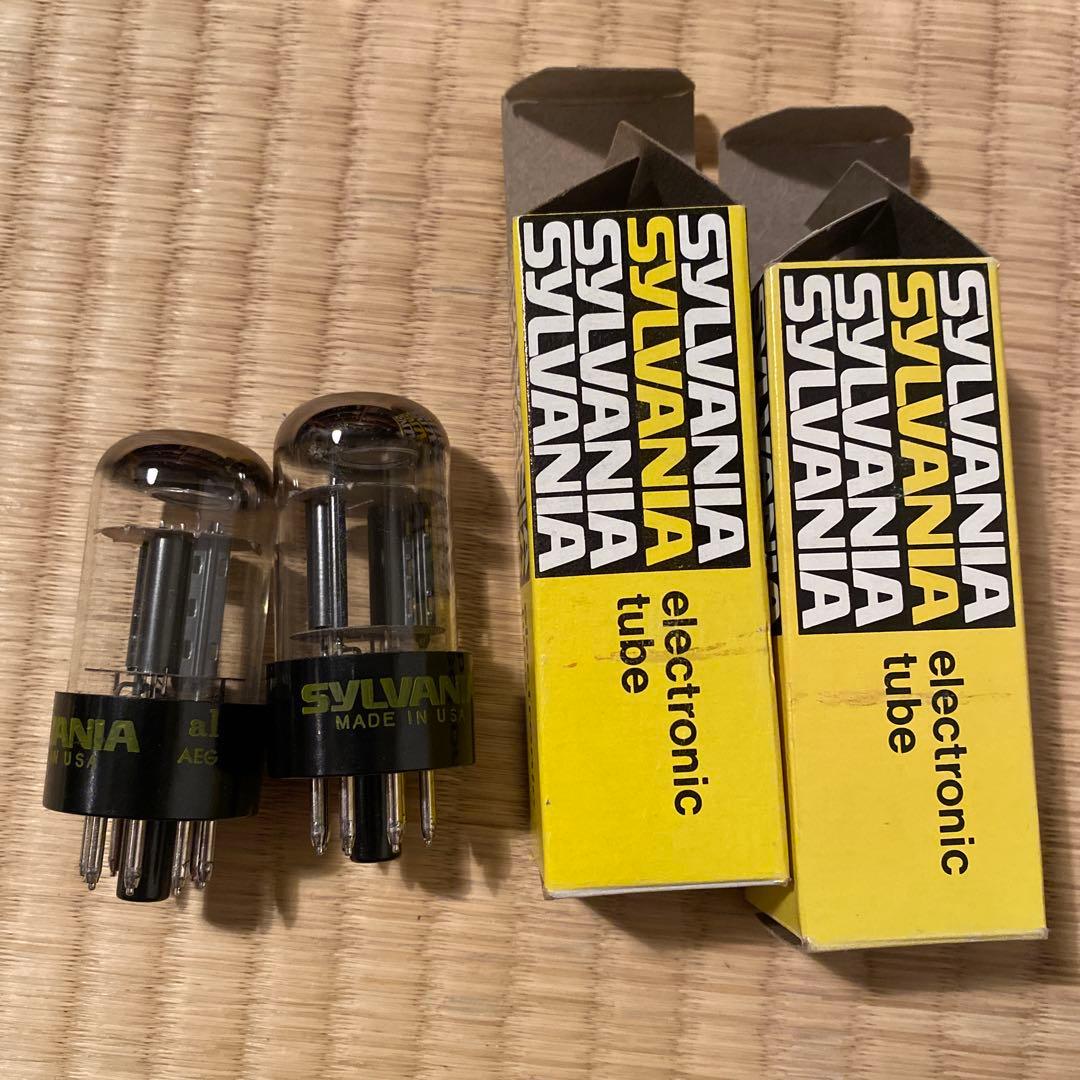 SYLVANIA 真空管 2個セット 6SL7GT - メルカリ