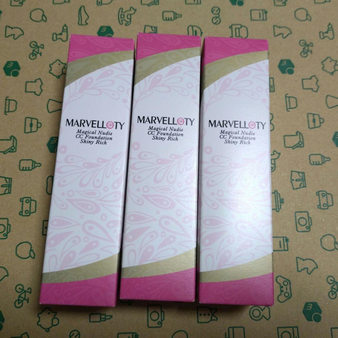 【新品未開封】 マーヴェラティ　マジカルヌーディ　CCファンデ　シャイニーリッチ Amazon.co.jp: マーヴェラティ マジカル ヌーディー CCファンデ