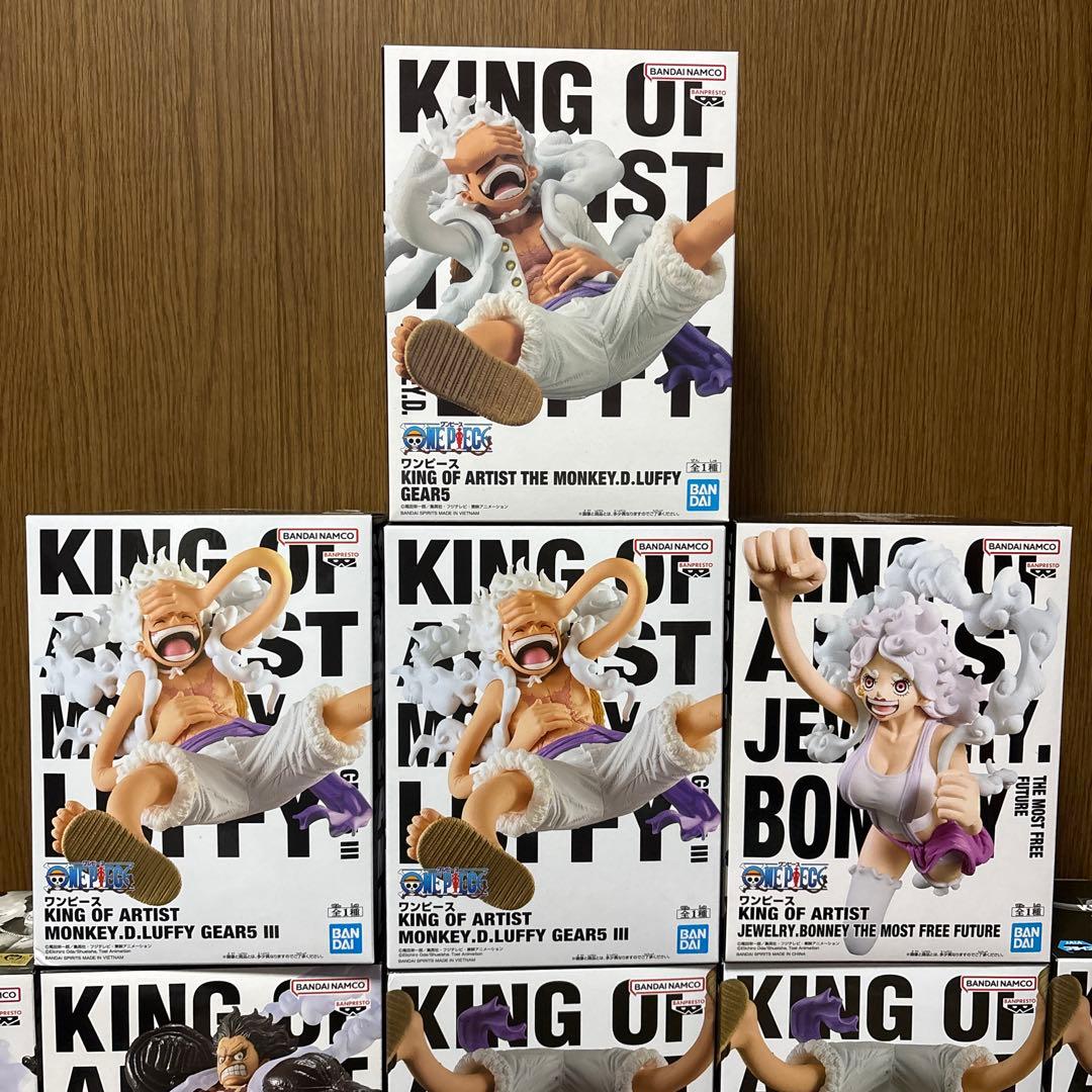 【未開封】ワンピース KING OF ARTIST 14個セット ニカ初版