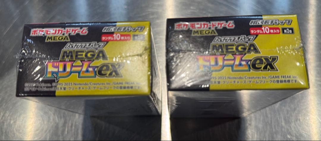 当日発送】ポケモンカードゲーム MEGAドリームex BOXシュリンク付き
