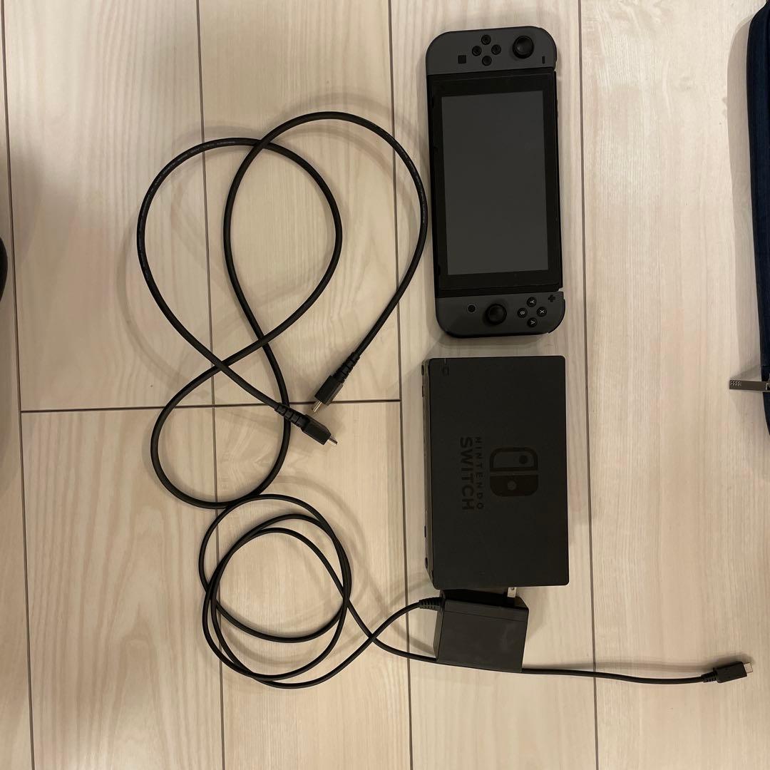 Nintendo Switch 本体 ブラック 充電ケーブル付き USB充電ケーブルSW (2m) ｜ ゲームテックダイレクト
