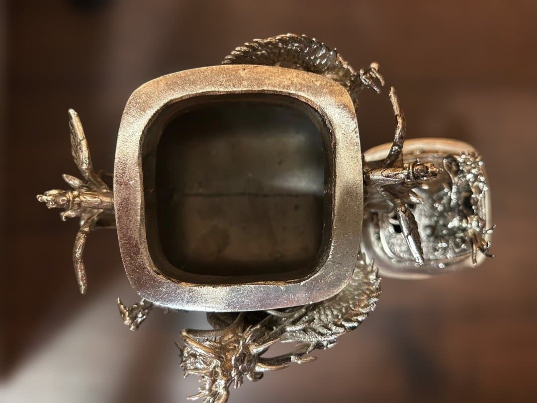 高岡銅器 香炉 須賀月芳 蝋型鋳造 - メルカリ