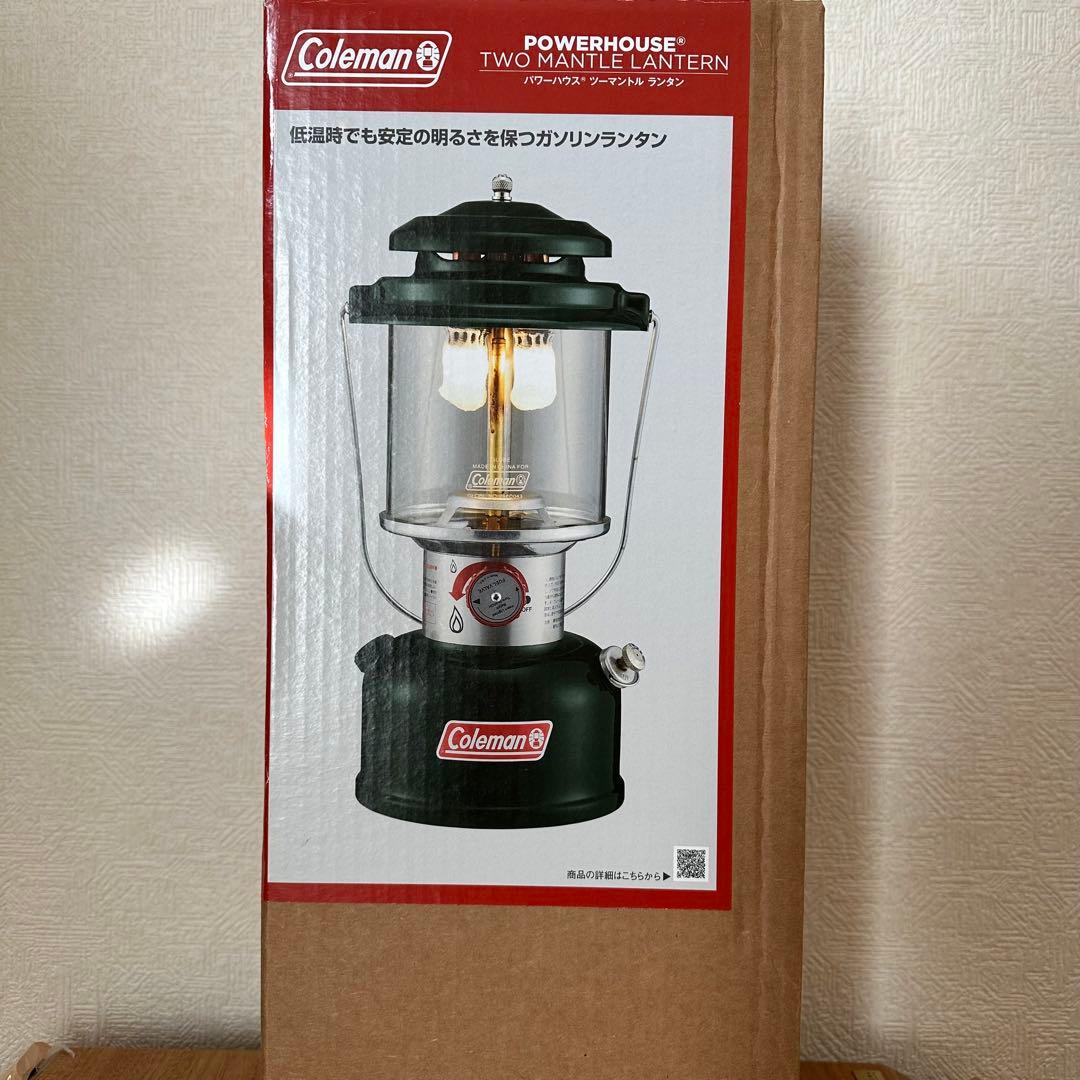 【新品　未使用　未開封】Coleman ツーマントルランタン　パワーハウス Amazon.co.jp: コールマン パワーハウスツーマントルランタン(ケース付