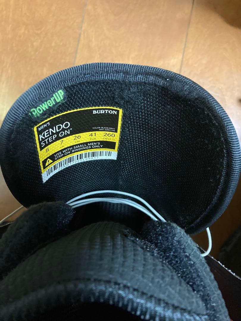 Burton KENDO STEP ON ブーツ 26.0cm ブラック
