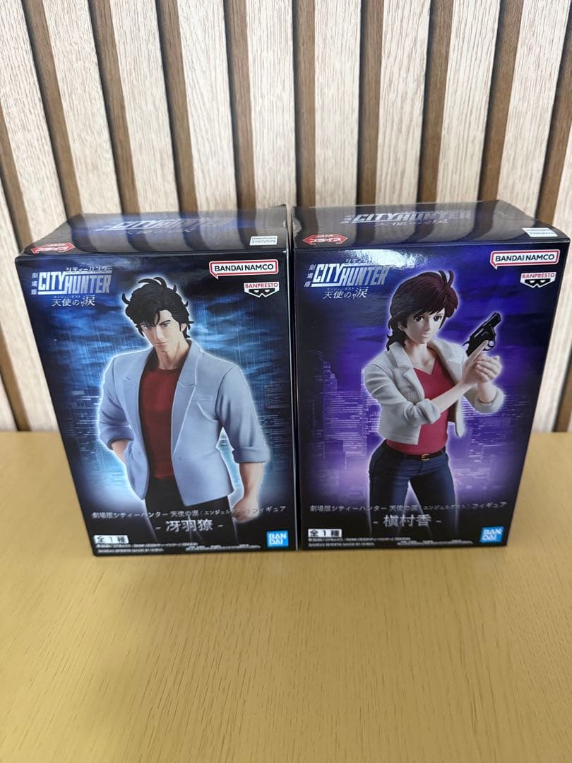 シティハンター 冴羽獠 槇村香 フィギュアセット 劇場版CITYHUNTER