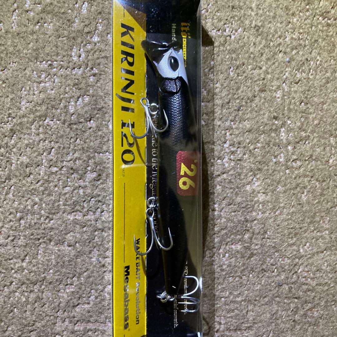 メガバス 2026福袋 キリンジ120 2026ダービーブラック - メルカリ