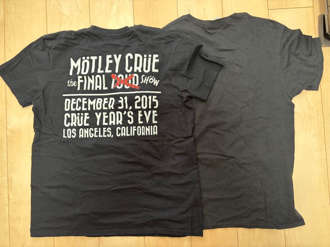 MÖTLEY CRÜE ファイナルショーTシャツ
