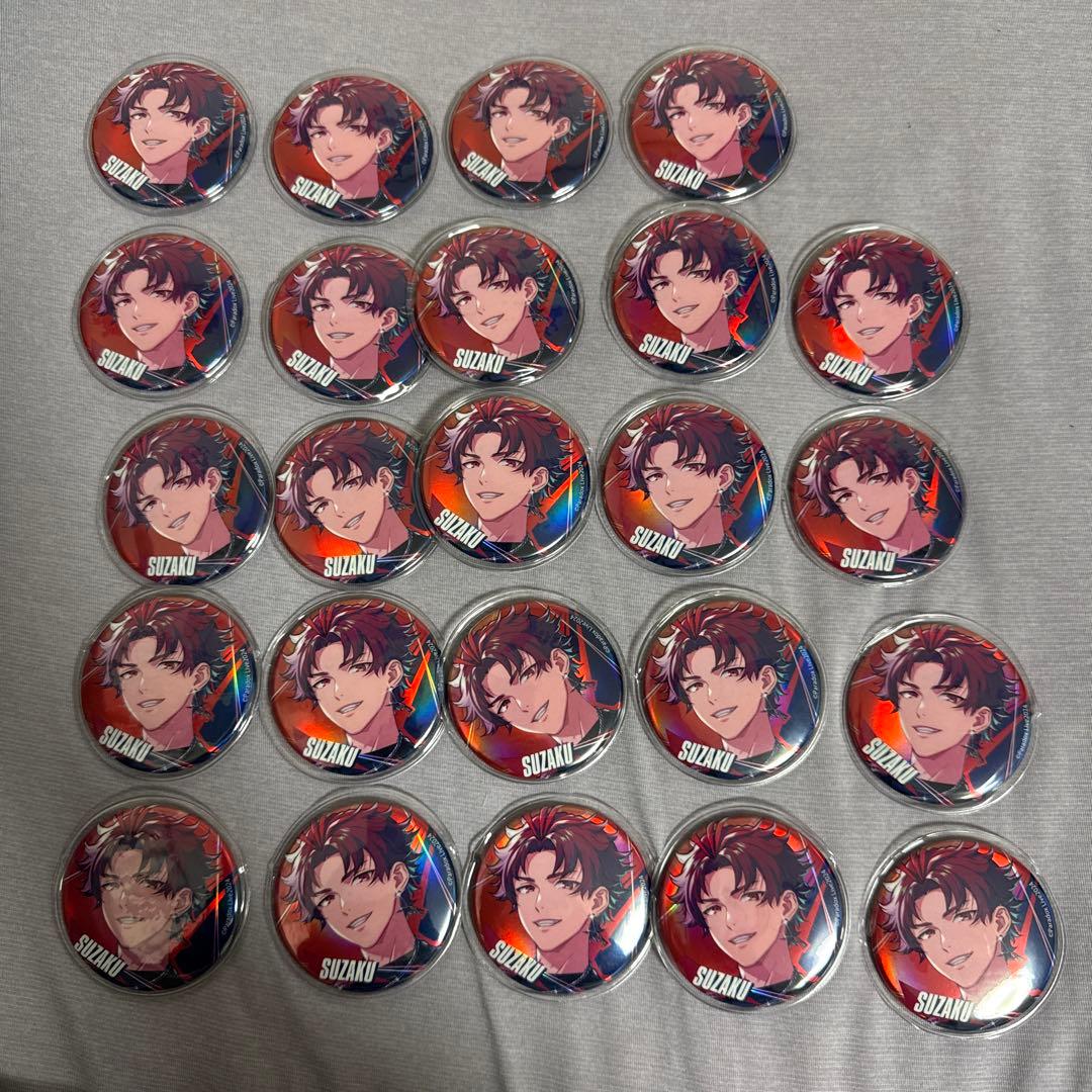 SUZAKU 缶バッジ 24個セット 朱雀野アレン
