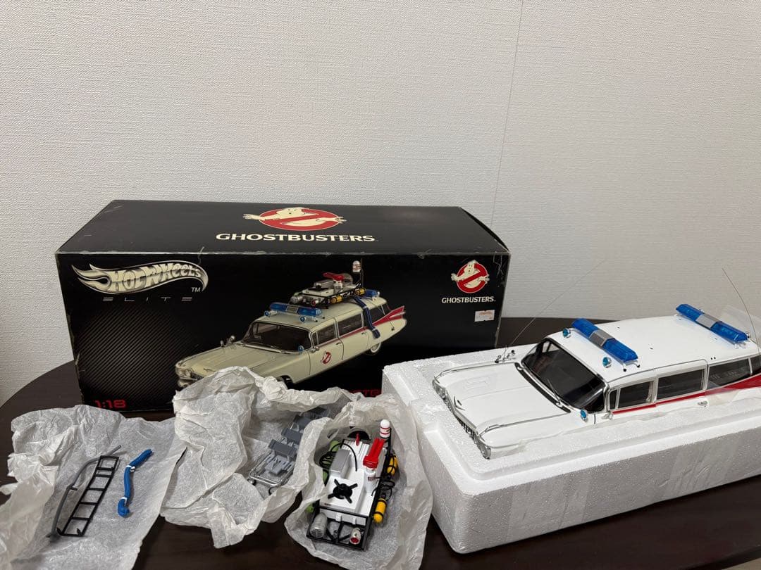 ゴーストバスターズECTO-1 マテル ホットホィール エリート 1/18 中古
