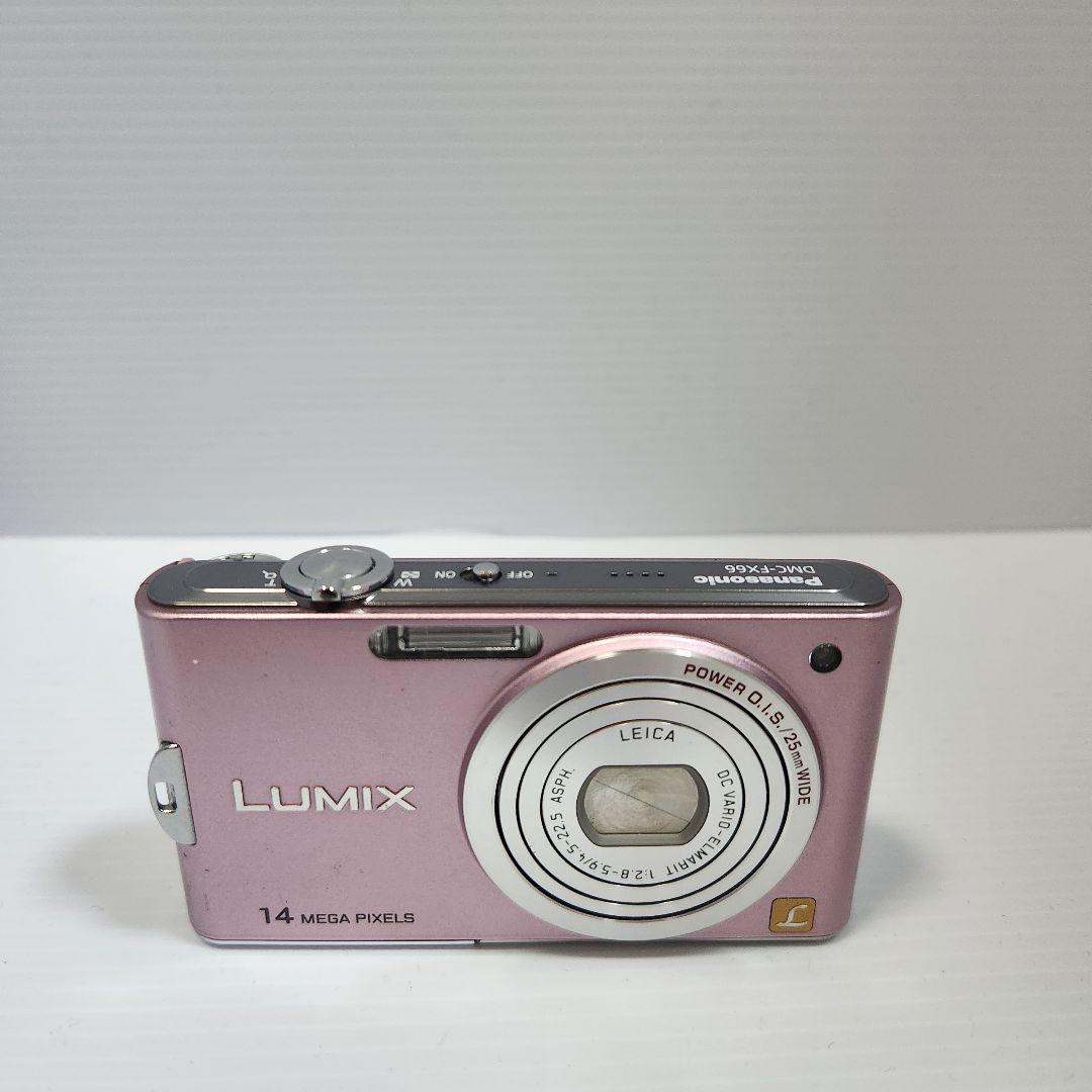 【美品】LUMIX DMC-FX66 pink 14.1M PIXELS