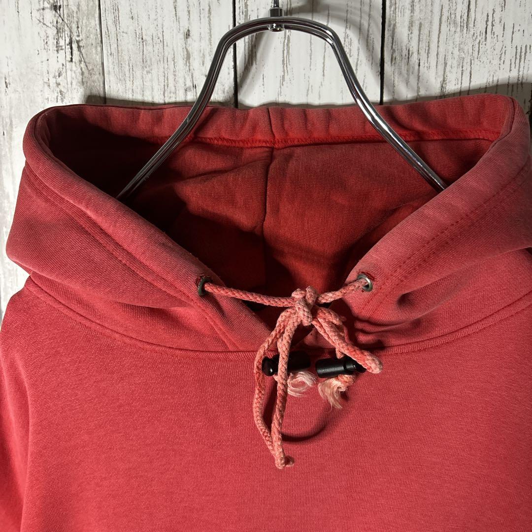 ショーンジョン パーカー センターロゴ刺繍 フェード 90s ヒップホップ