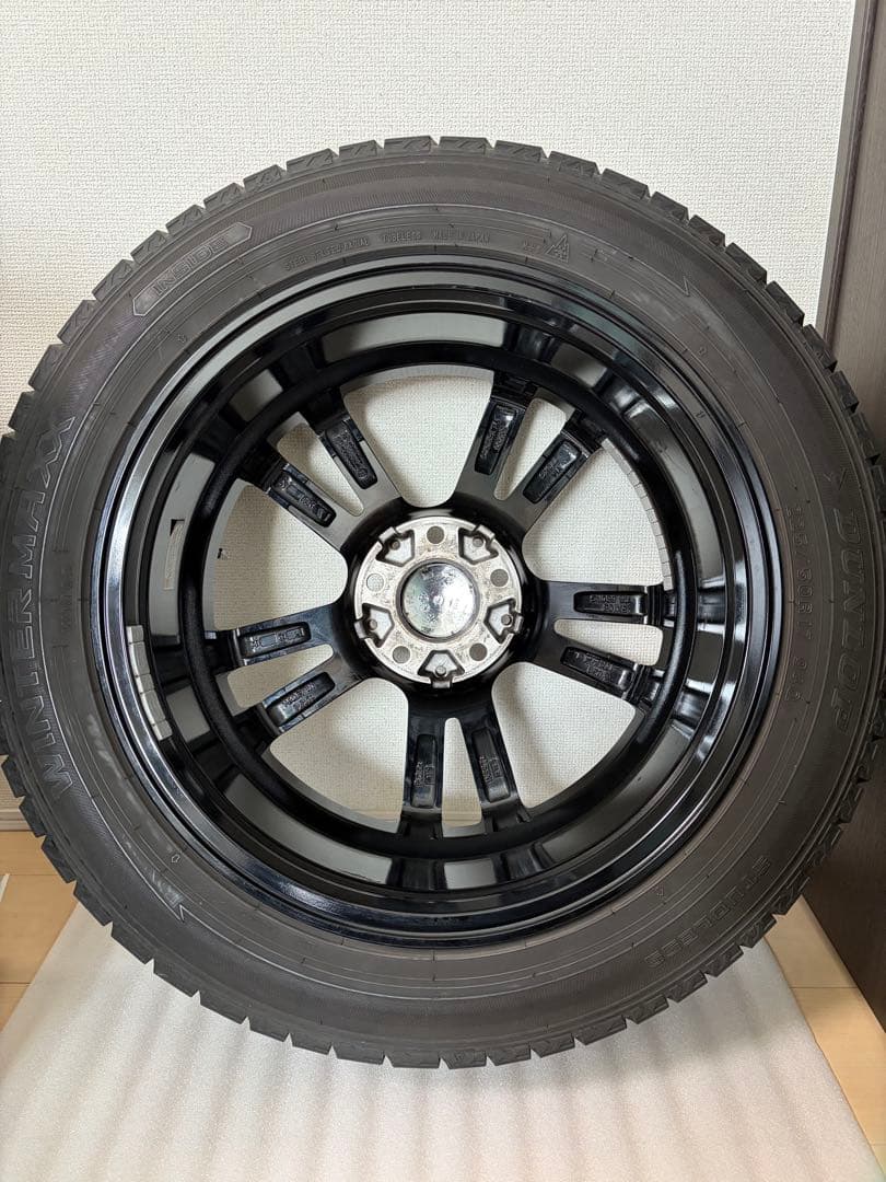 ★中古美品★ ベンツw205 スタッドレス　DUNLOP 225/50/R17