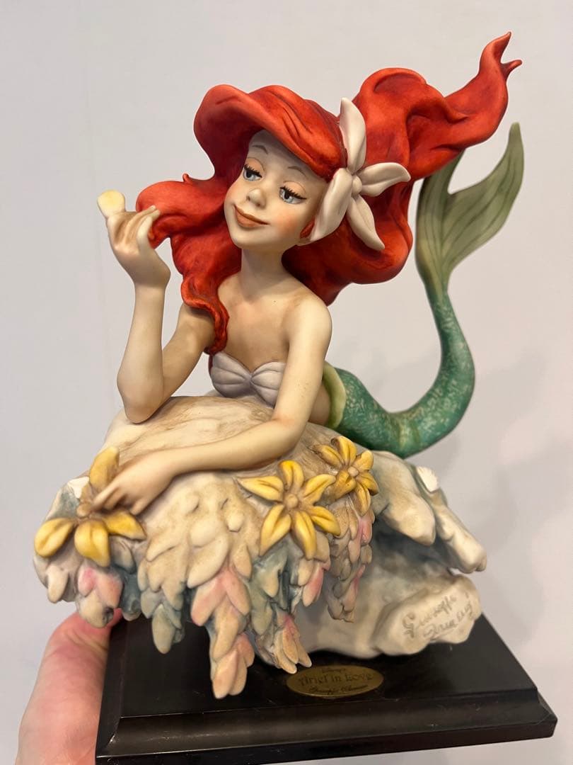 ディズニー ジュゼッペ アルマーニ フィギア 恋するアリエル 2141C