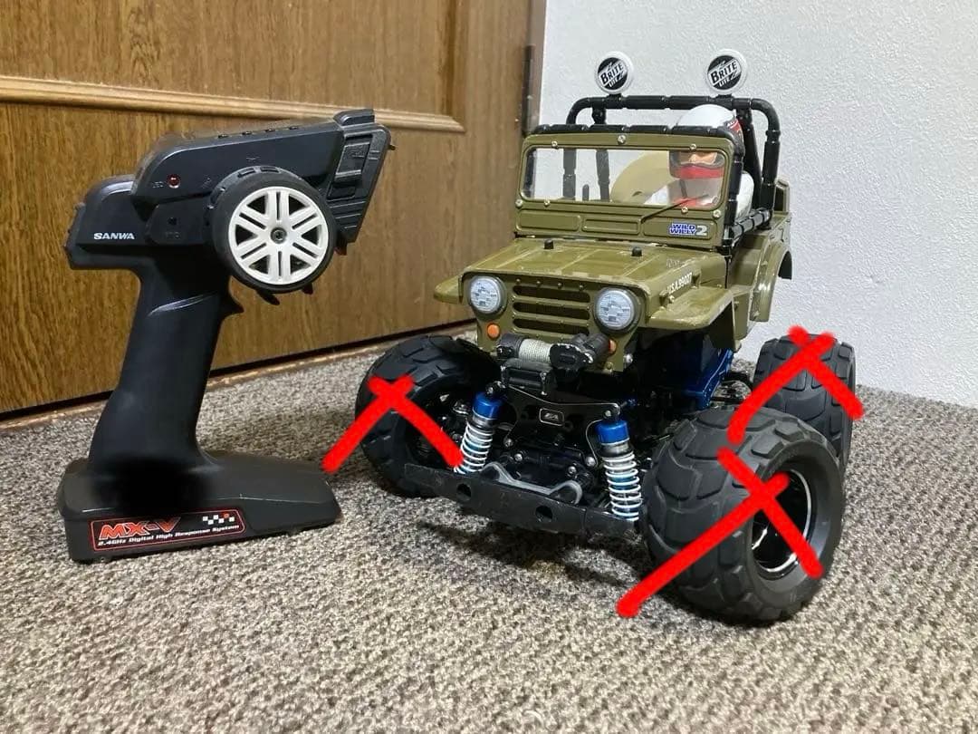 タミヤ　GF-01 CB 4WD ワイルドウィリー