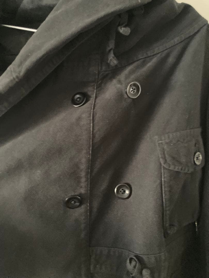 KAPITAL モールスキンリングコート ブラック サイズ2 - メルカリ