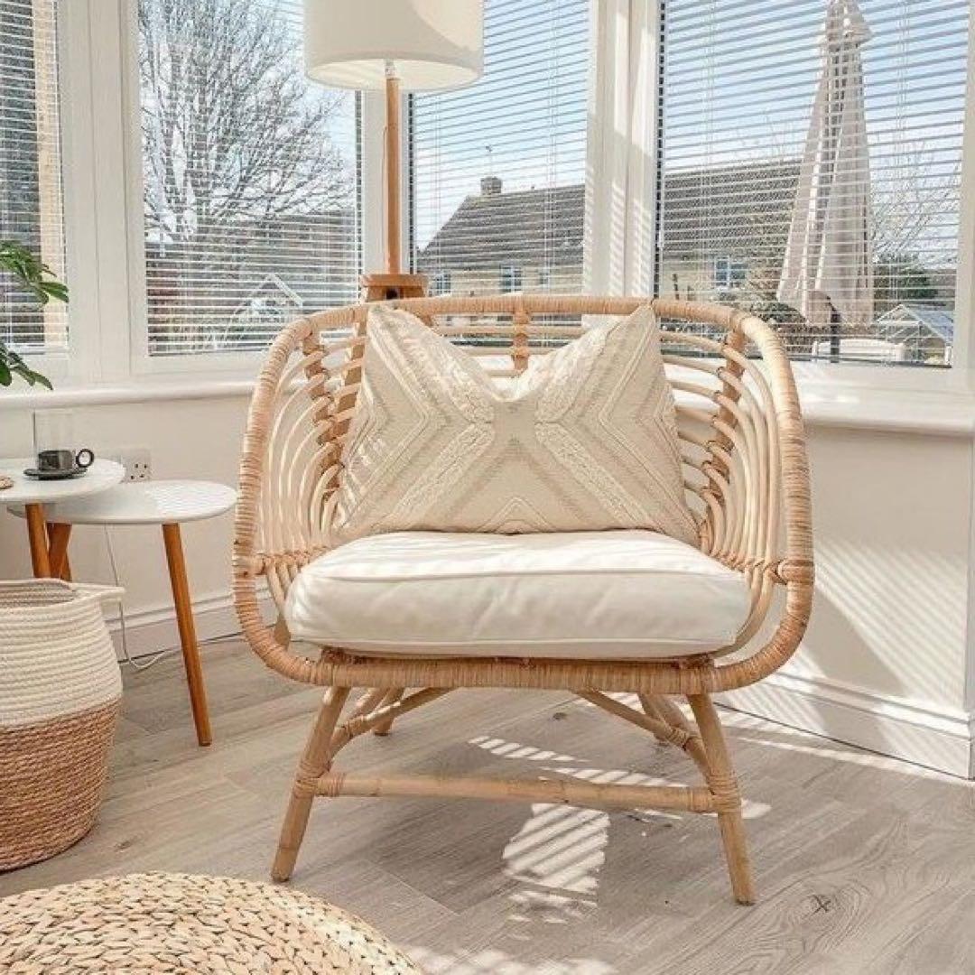 愛知発廃盤入手困難品IKEAラタンチェア ブクスボーBUSKBOパーソナル