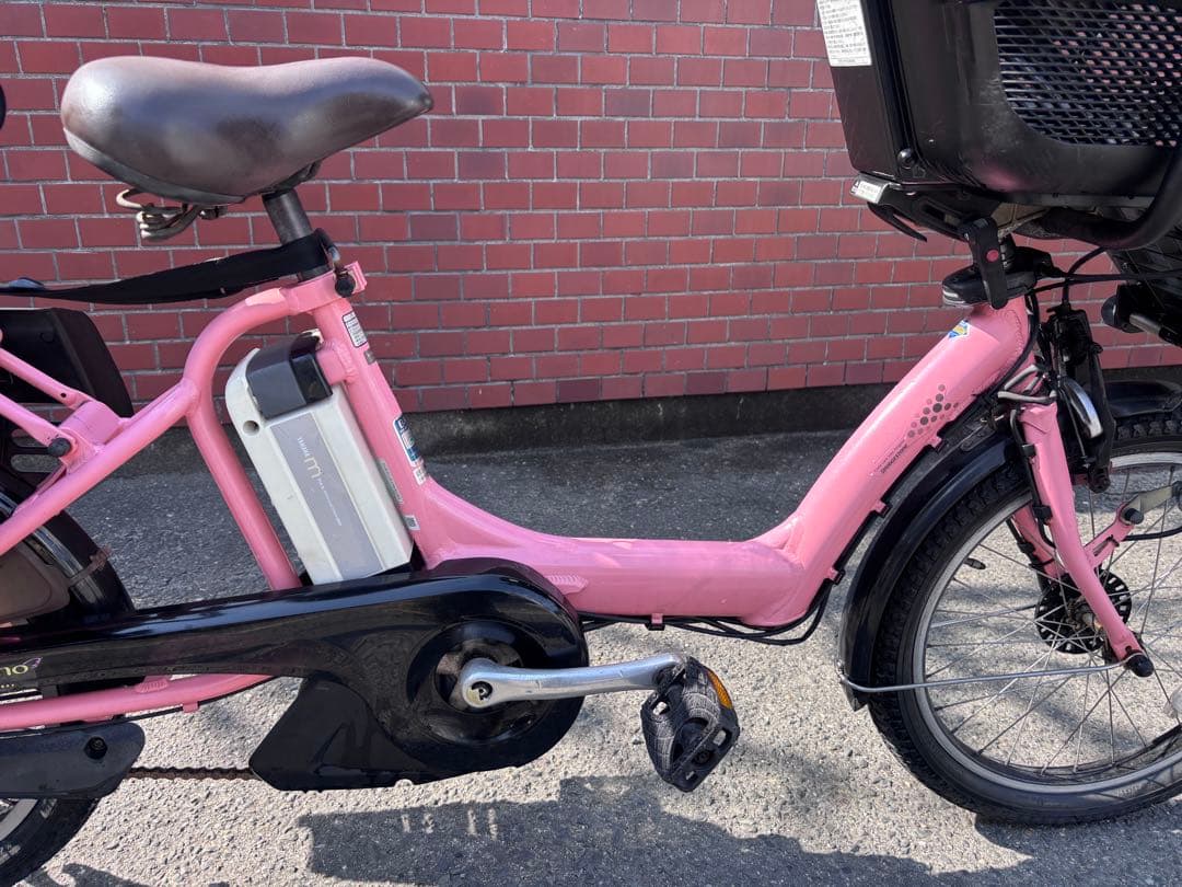 BRIDGESTONE アンジェリーノ電動自転車3人乗り - メルカリ