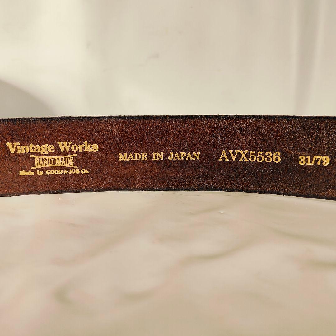 極美品】AVIREX×VintageWorks 高級ドレスベルト 日本製正規品 - メルカリ