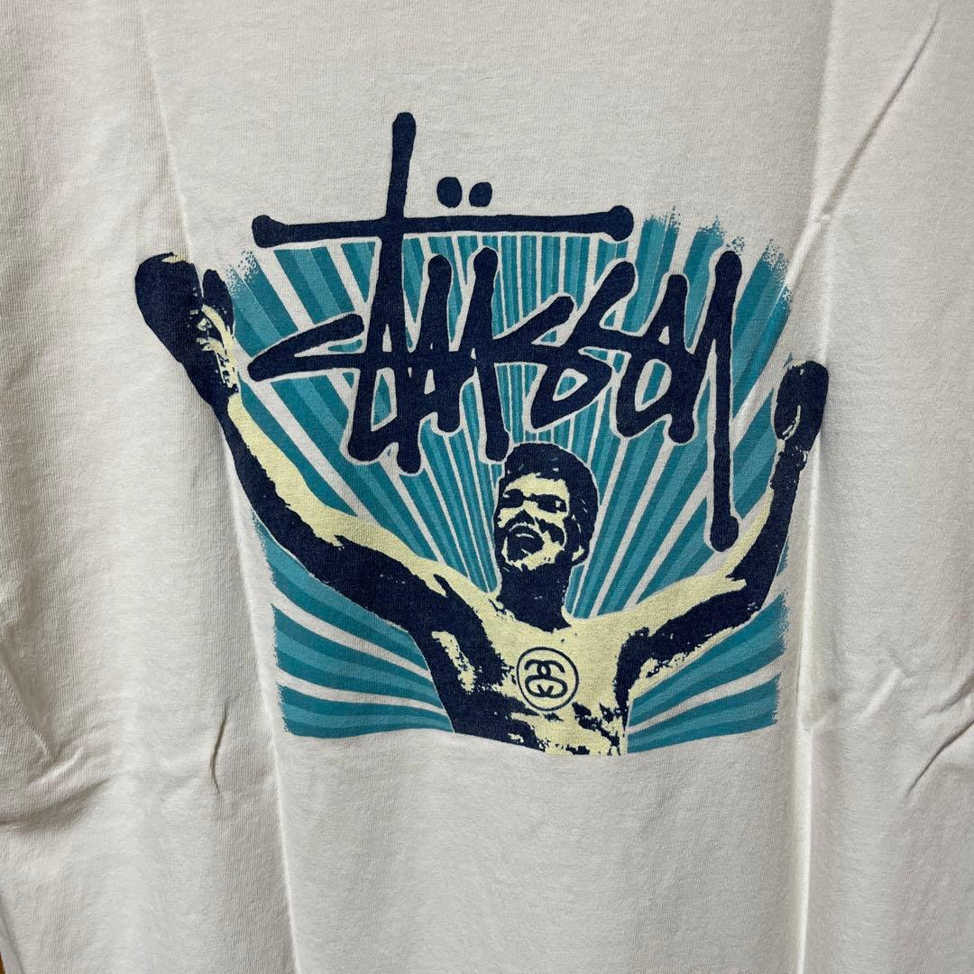 old stussy USA製 紺タグ90s シャネルロゴ オールドステューシー