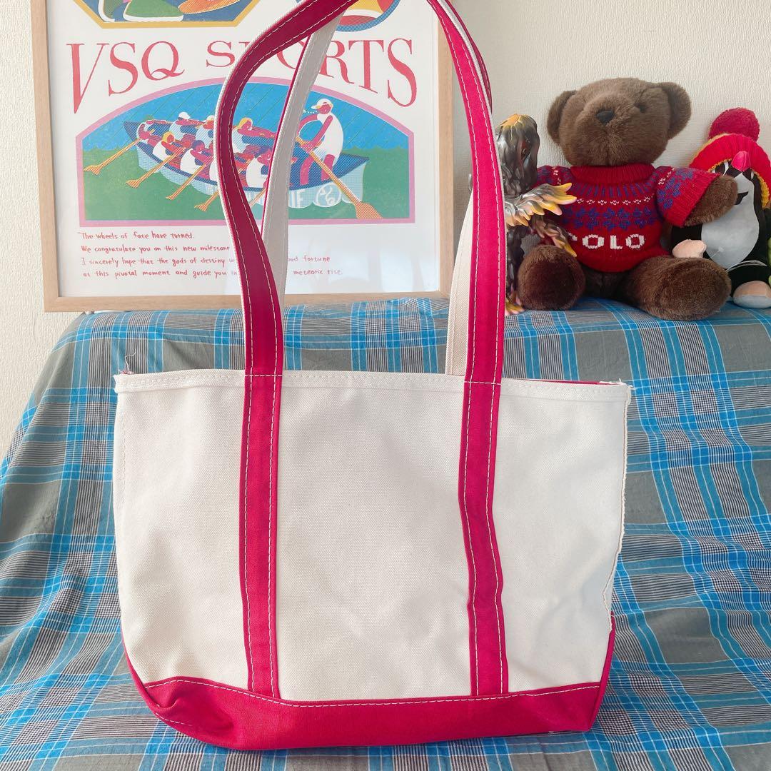 90s USA製 デッドストック L.L.Bean ジップ トートバッグ