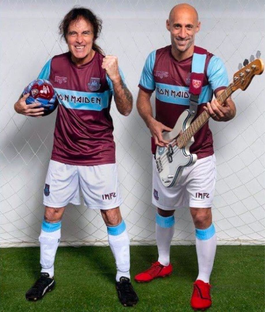 Iron Maiden x West Ham コラボ ユニフォーム L
