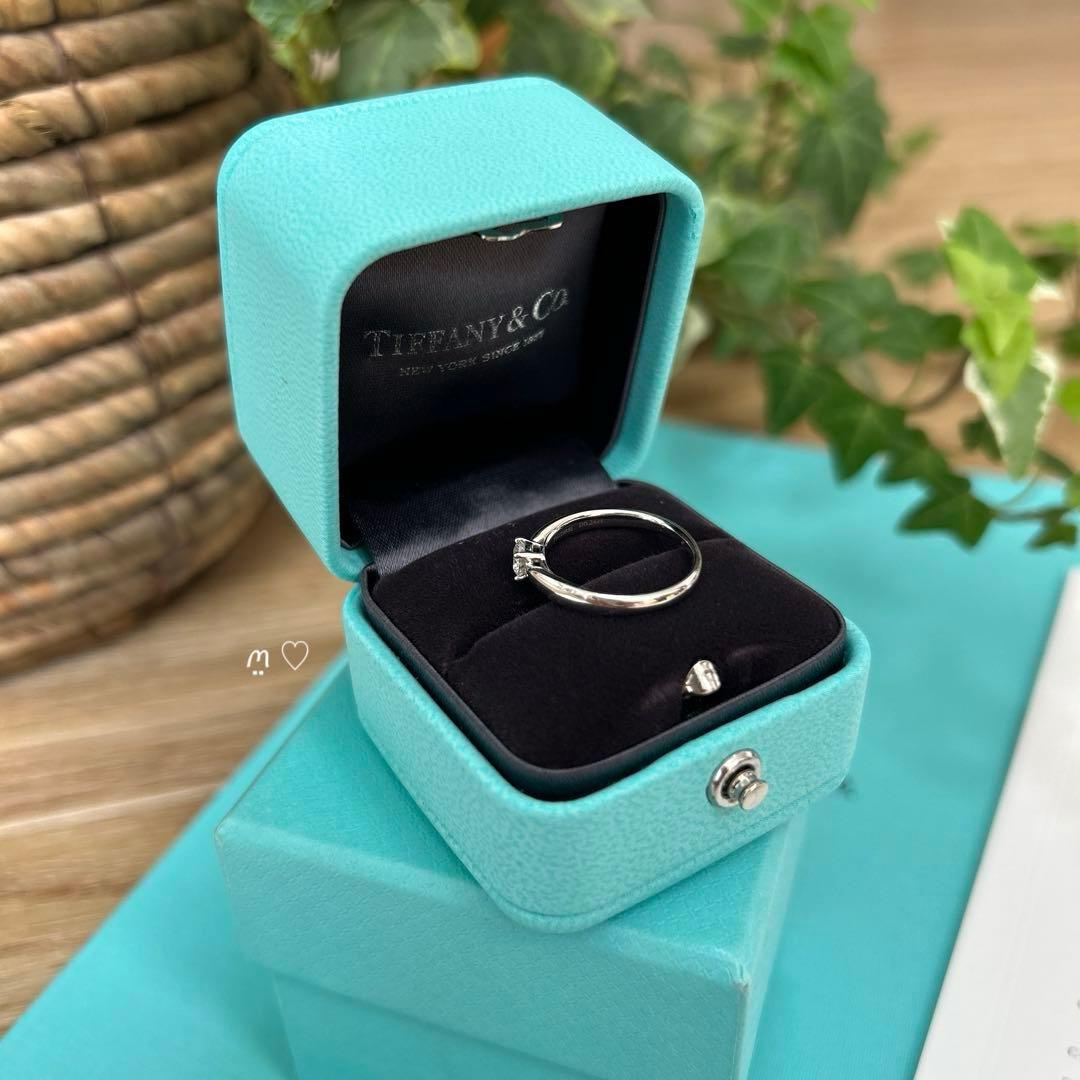 ティファニー　ハーモニーダイヤモンドリング　9号　IF　0.26ct　プラチナ