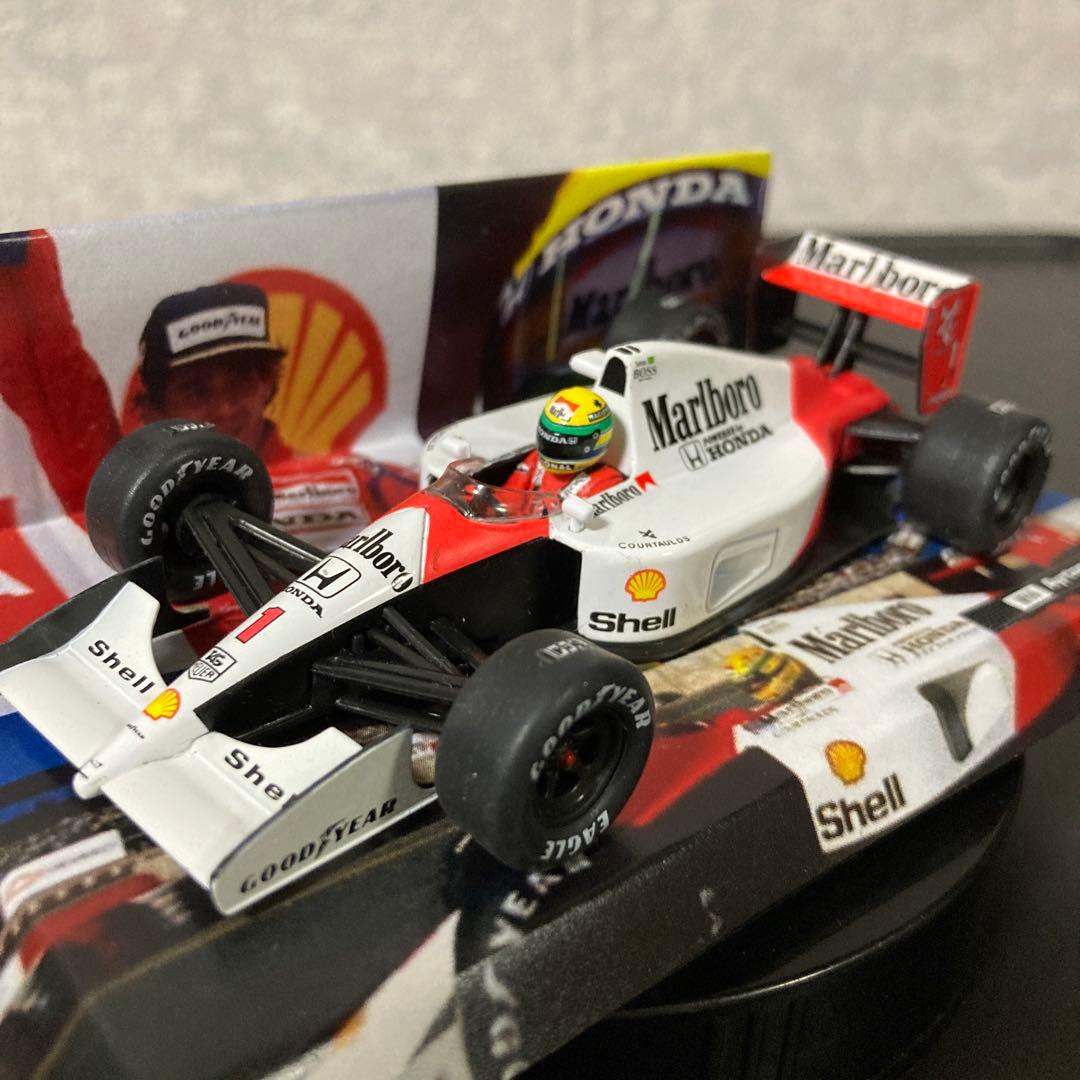 F1 マクラーレン MP4/6 アイルトンセナ ケースは ミニチャンプス