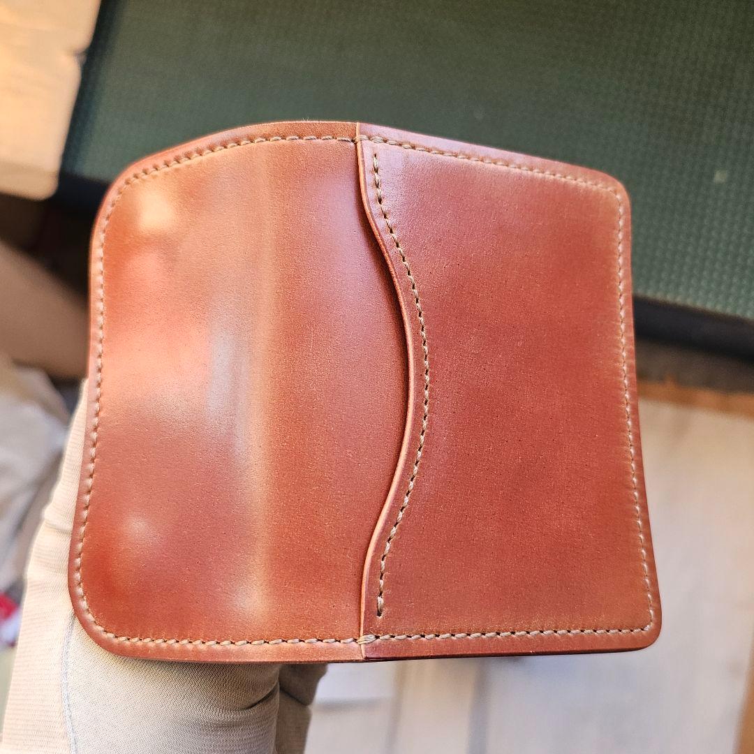 新品 ワイルドスワンズ フル シェルコードバン アマレット Cordovan 革