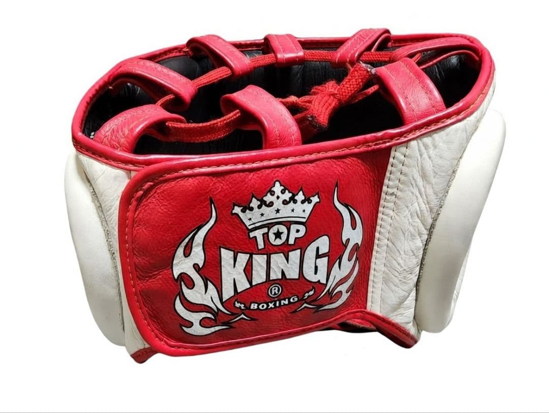 TOPKING ボクシング用ヘッドギア 本革 Lサイズ - メルカリ