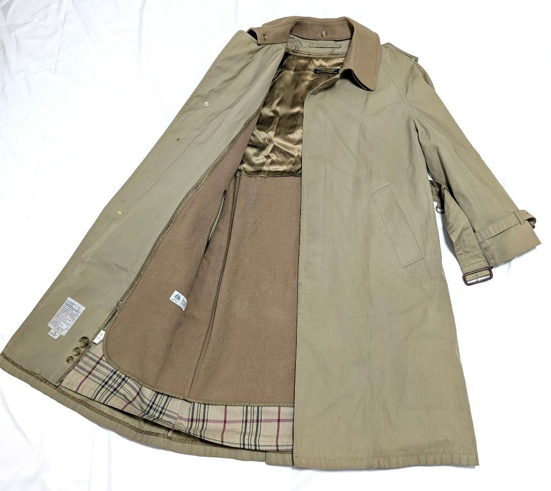 80s ブルックスブラザーズ USA製 トレンチコート ライナー付き 比翼