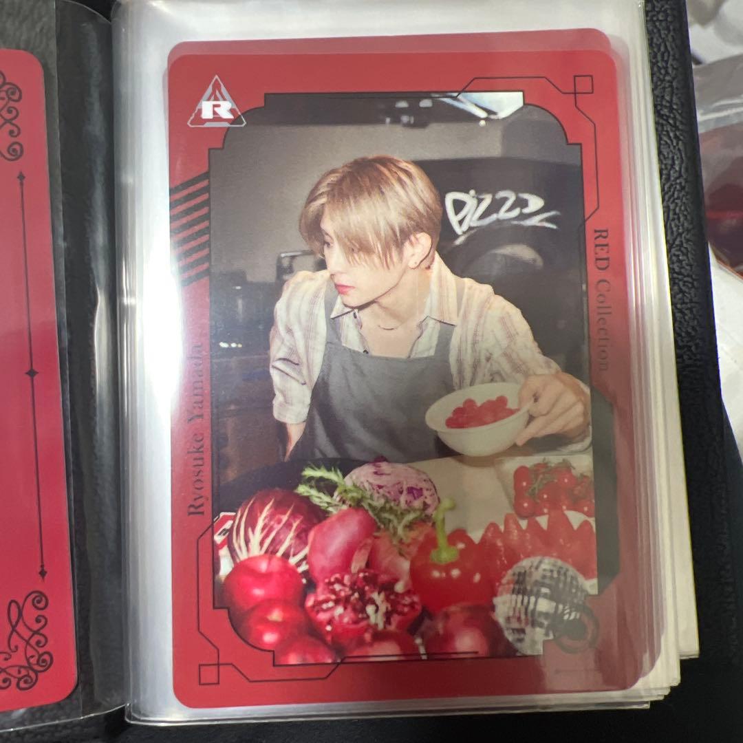 Ryosuke Yamada 山田涼介 RED カードホルダー カード8枚 - メルカリ